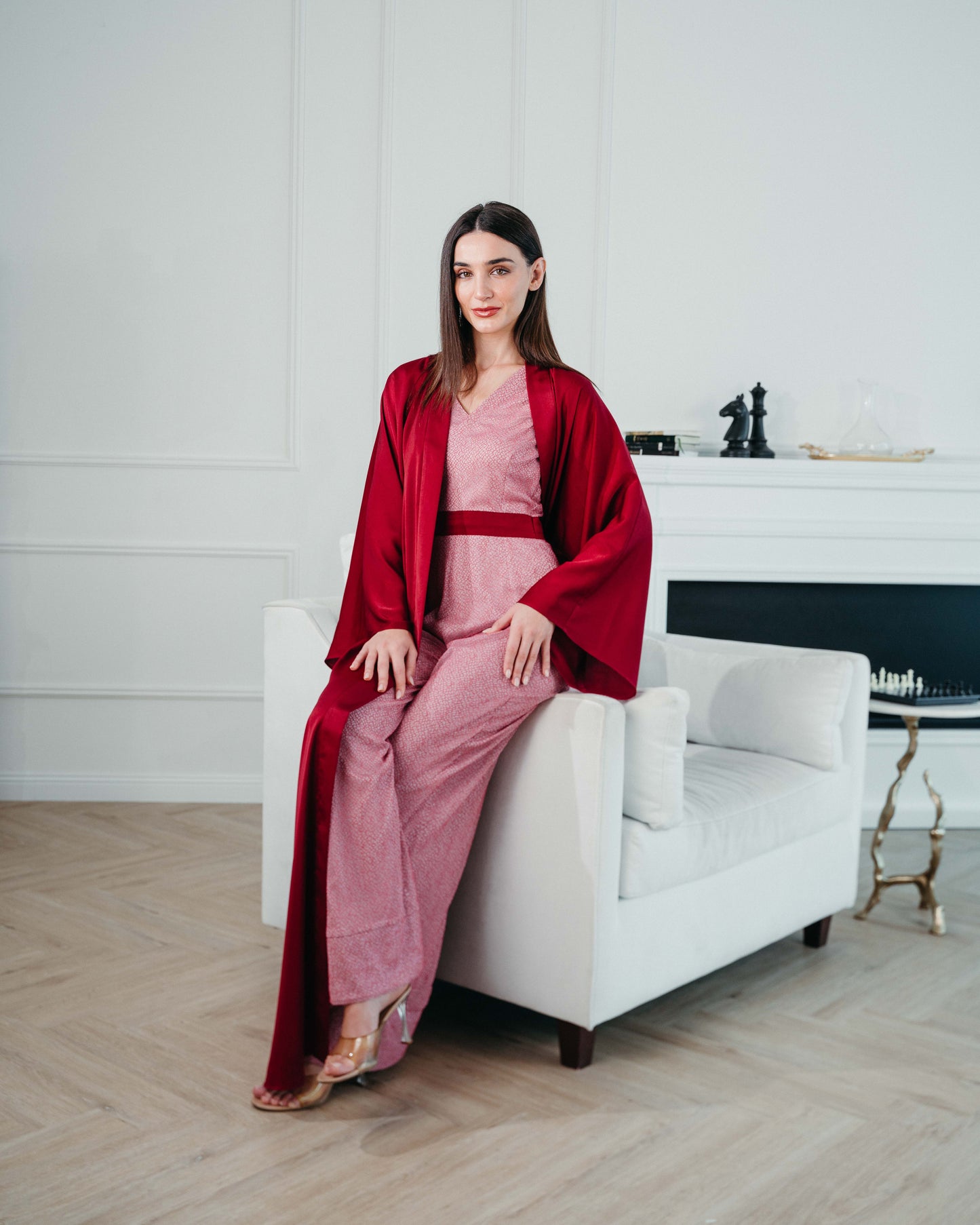 The Feminine Power Jumpsuit Set
